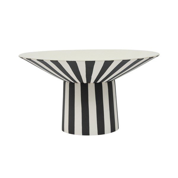 Čiern-obiela/béžová kameninová misa ø 30 cm Toppu – OYOY Living Design