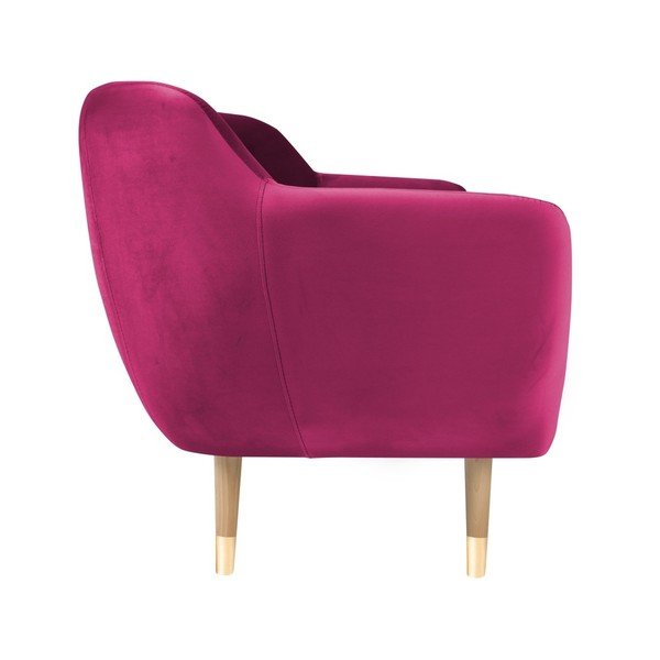 Ružové kreslo Mazzini Sofas Amelie-image-3
