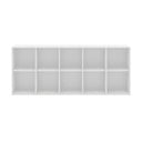 Biely modulárny policový systém 169x69 cm Mistral Kubus - Hammel Furniture