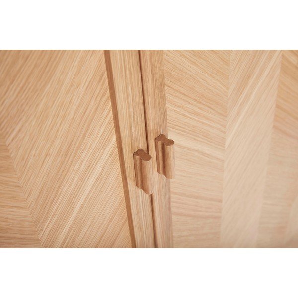 Šatníková skriňa z dubového dreva Hübsch Herringbone-image-1