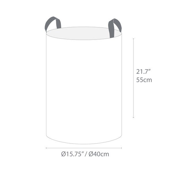 Modrý koš na bielizeň Bigso Box of Sweden Bin, 69 l-image-3