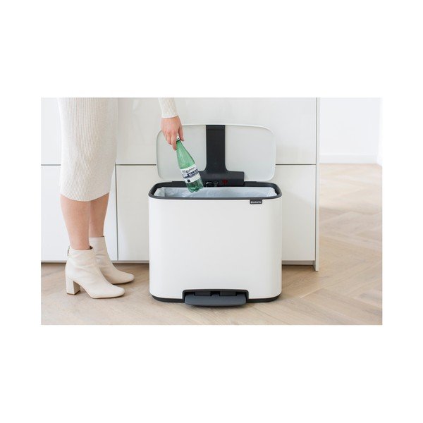 Biely odpadkový kôš Brabantia, 36 l-image-4