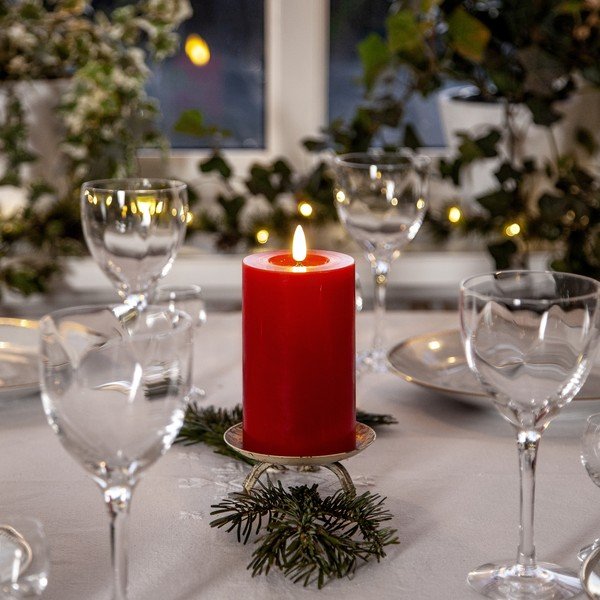 LED sviečka (výška 15 cm) Flamme Flow – Star Trading-image-1