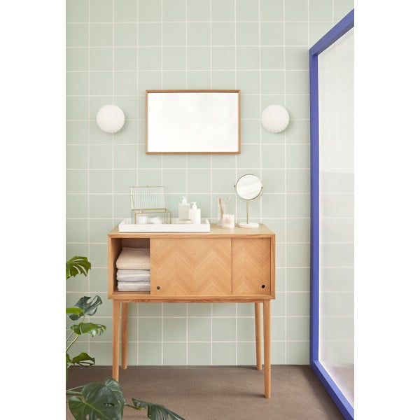 Biele nástenné svietidlo Kumu – Hübsch-image-1