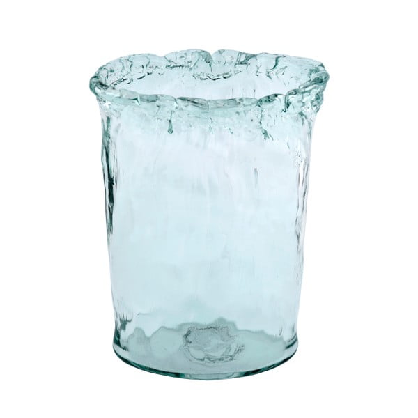 Sklenená váza z recyklovaného skla Ego Dekor Pandora Authentic, 34 cm