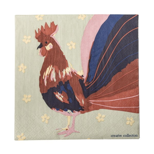 Papierové obrúsky v súprave 20 ks 33x33 cm Hanaia – Bloomingville