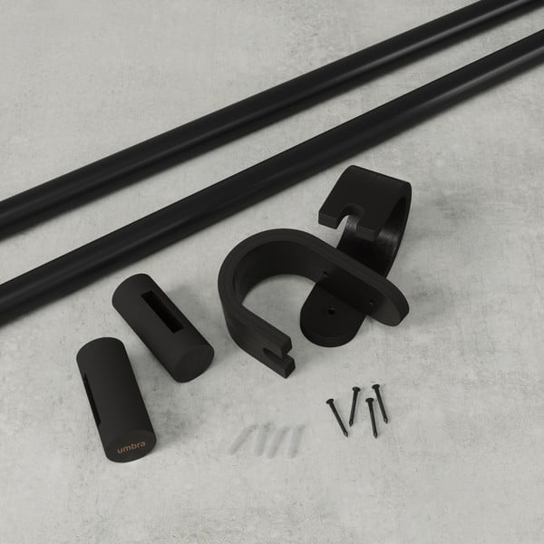 Oceľová roztiahnuteľná garniža 107 - 305 cm Bellwood – Umbra-image-4