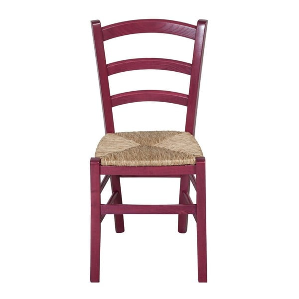 Fialová stolička z bukového dreva Alis