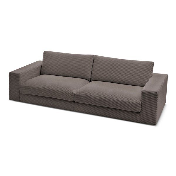Taupe menčestrová pohovka 274 cm Leonard – Bobochic Paris-image-4