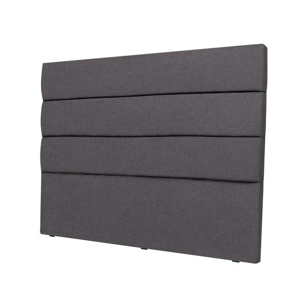 Tmavosivé čelo postele Mazzini Sofas Pesaro, 200 × 120 cm-image-3