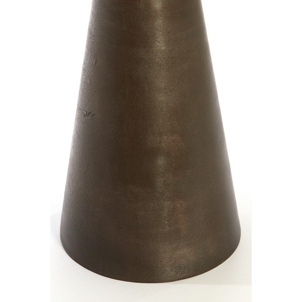 Okrúhly odkladací stolík s mramorovou doskou ø 29 cm Ynez – Light & Living-image-4