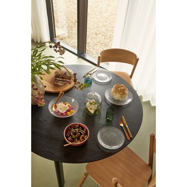 Sklenený tanier ø 27 cm Fuyu – Hübsch-image-1