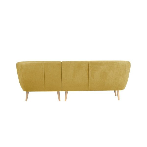 Žltá pohovka s leňoškou na pravej strane Mazzini Sofas Sardaigne-image-2