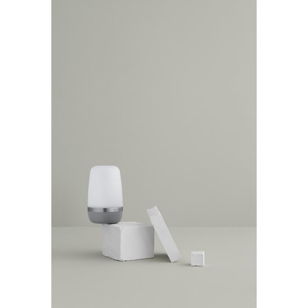 Svetlosivá malá vonkajšia LED lampička Blomus Spirit-image-1