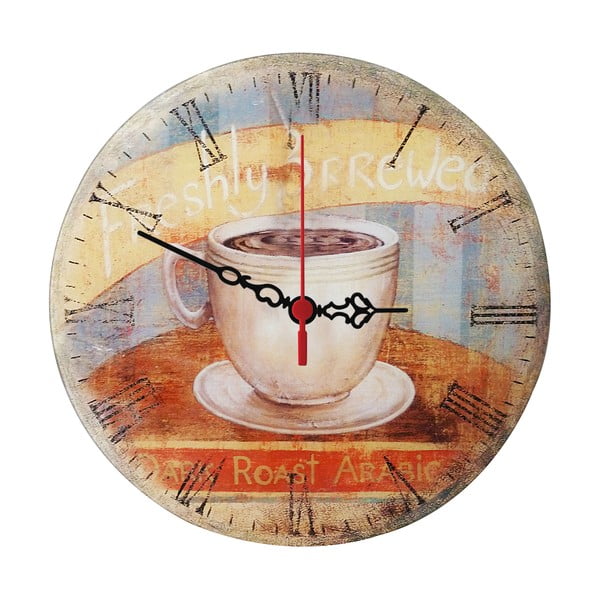 Nástenné hodiny Roast Arabica, 30 cm