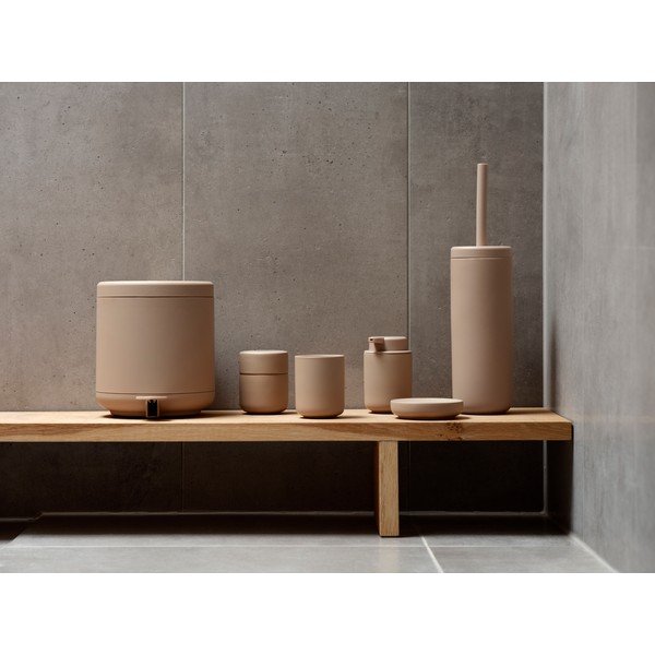 Béžová porcelánová nádobka na mydlo Ume – Zone-image-2