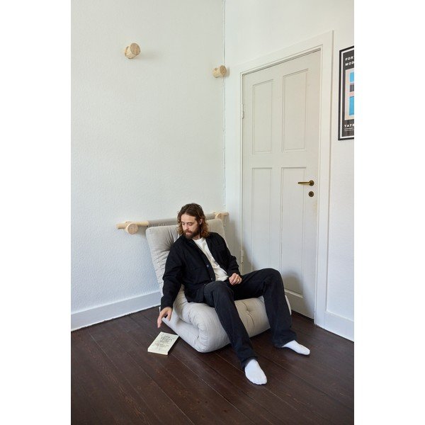 Kreslo v prírodnej farbe Hooked – Karup Design-image-1