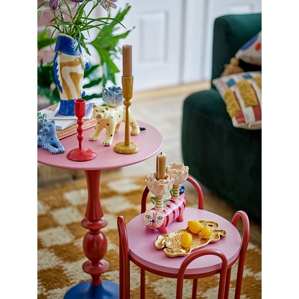 Béžový/jantárový bavlnený koberec 140x200 cm Chola – Bloomingville-image-2