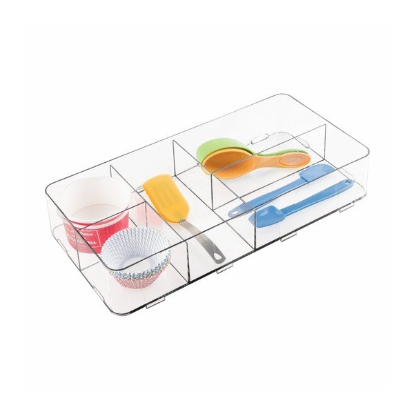 Veľký organizér InterDesign Clarity Drawer, dĺžka 41 cm-image-1