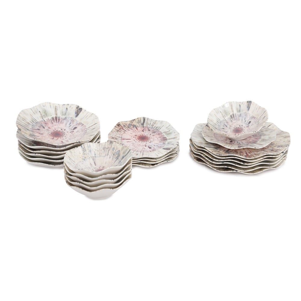 24-dielna súprava porcelánového riadu Güral Porselen Blossom