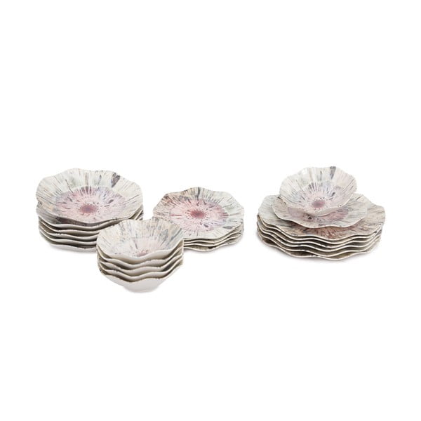 24-dielna súprava porcelánového riadu Güral Porselen Blossom