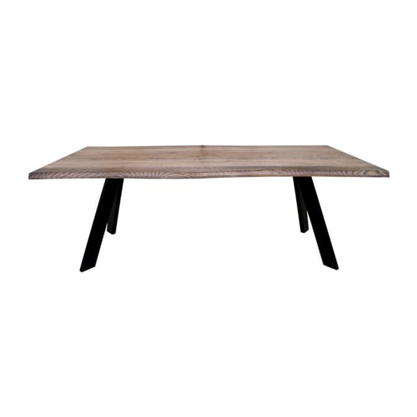 Jedálenský stôl z dubového dreva House Nordic Cannes Smoked Oiled, 220 × 100 cm