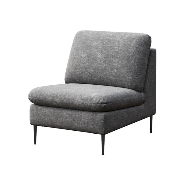 Svetlosivé kreslo Moilo – MESONICA-image-2