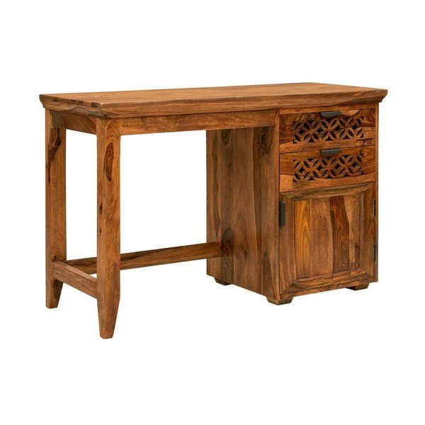 Pracovný stôl z masívneho palisandrového dreva Massive Home Rosie-image-4