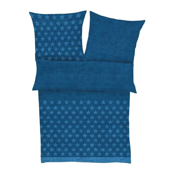 Obliečky Fine Flannel Royal Blue, 140x200 cm