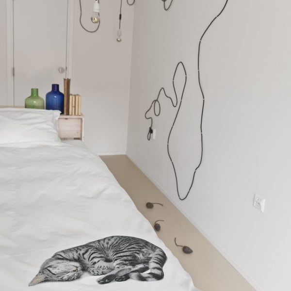 Bavlnené obliečky na jednolôžko Snurk Ollie, 140 × 200 cm-image-2