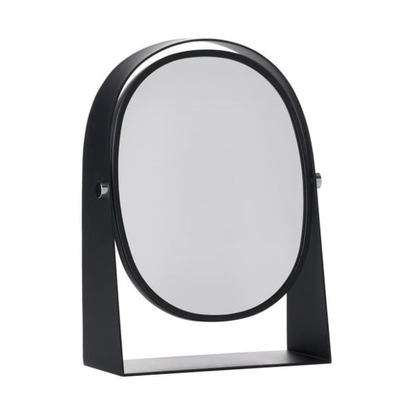 Čierne stolové kozmetické zrkadlo Zone Parro