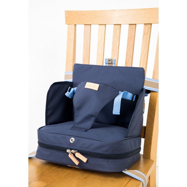 Tmavomodrý detský sedák Booster Seat – Roba-image-2