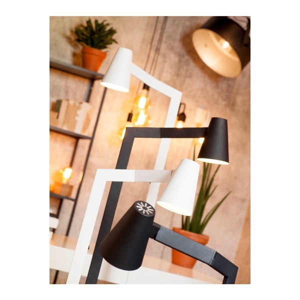 Biela stojacia lampa s kovovým tienidlom (výška 143 cm) Biarritz – it's about RoMi-image-2