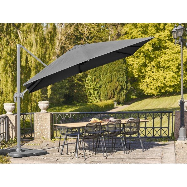 Čierny slnečník ø 295 cm Baza – House Nordic-image-3