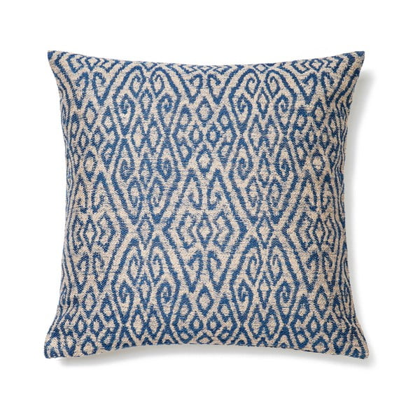 Modrý vankúš Casa Di Bassi Ikat, 50 x 50 cm-image-2