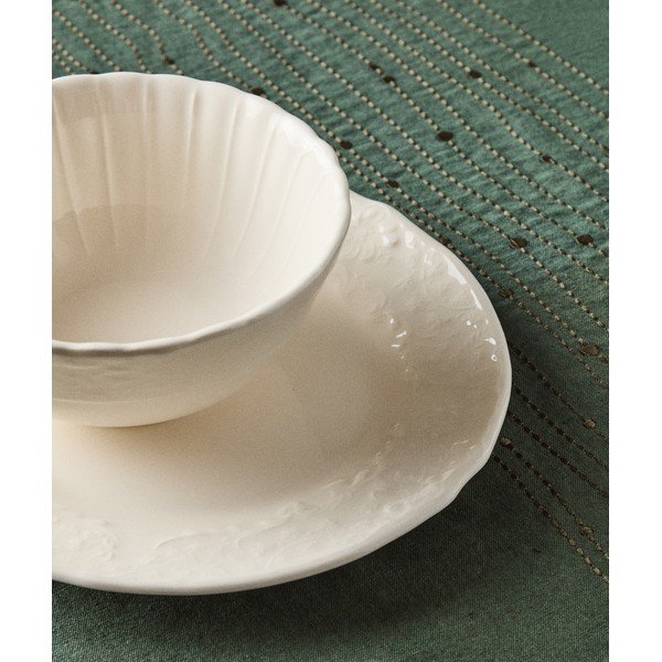 Béžový dezertný keramický tanier ø 17 cm Varla – Kave Home-image-1
