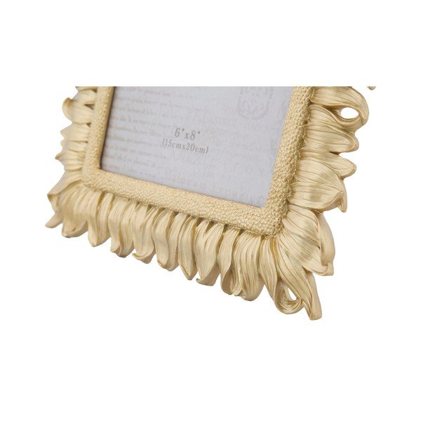 Žltý fotorámik v živicovom ráme Mauro Ferretti Glam Petal, 23 × 28 cm-image-3