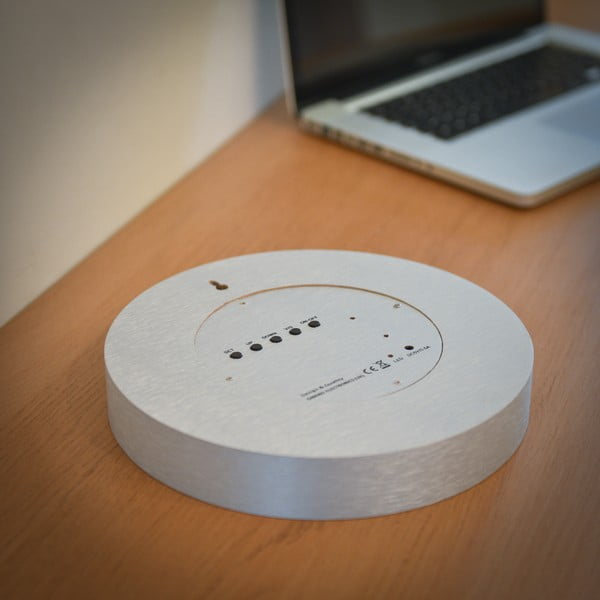 Digitálny budík ø 25 cm – Gingko-image-2