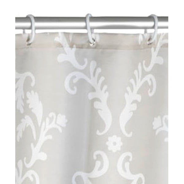 Sivý sprchový záves Wenko Baroque, 180 × 200 cm-image-2
