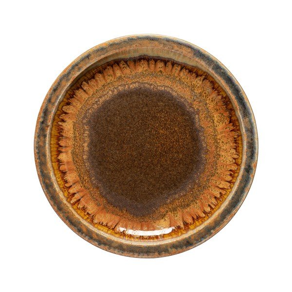 Hnedý kameninový tanier ø 26 cm Poterie – Casafina