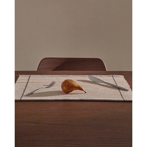 Prestieranie 2 ks s prímesou bavlny 35x50 cm Lunel – Kave Home-image-1