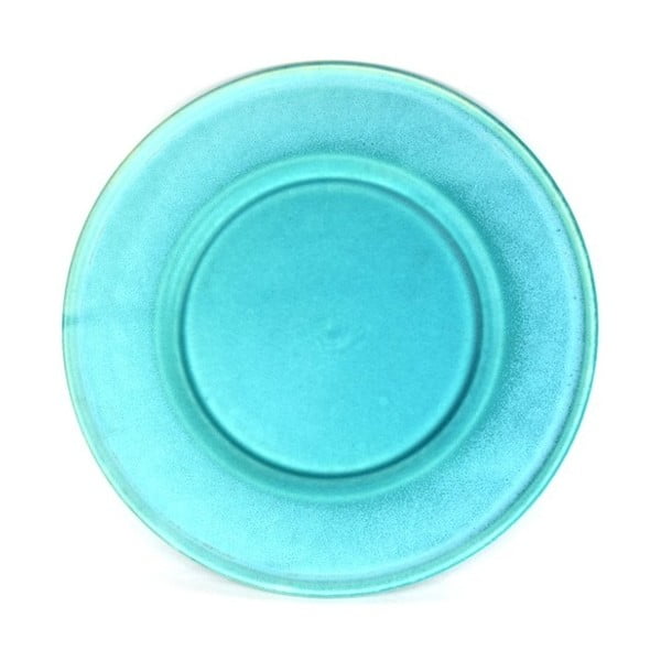 Tyrkysový keramický tanier Made In Japan Turq Arctic, ⌀ 21 cm