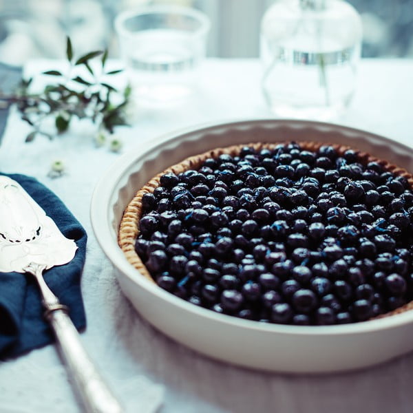 Guľatá forma na koláč vo farbe slonovinovej kosti Emile Henry Patisserie, 1,5 l-image-1