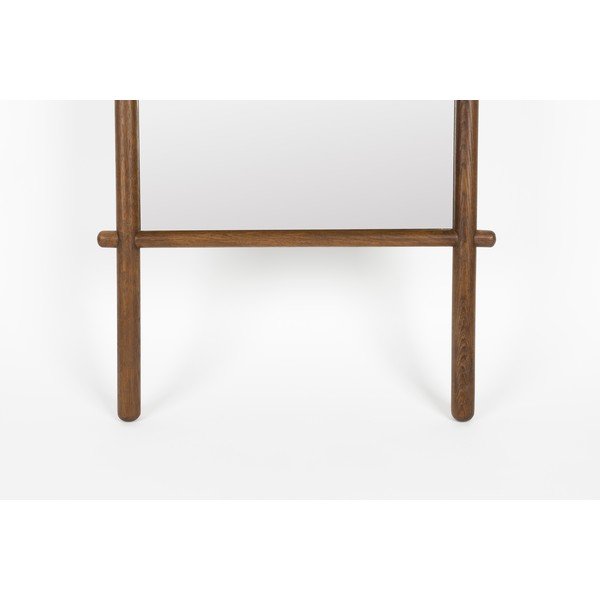 Stojacie zrkadlo s dreveným rámom 58x160 cm Solene – White Label-image-3