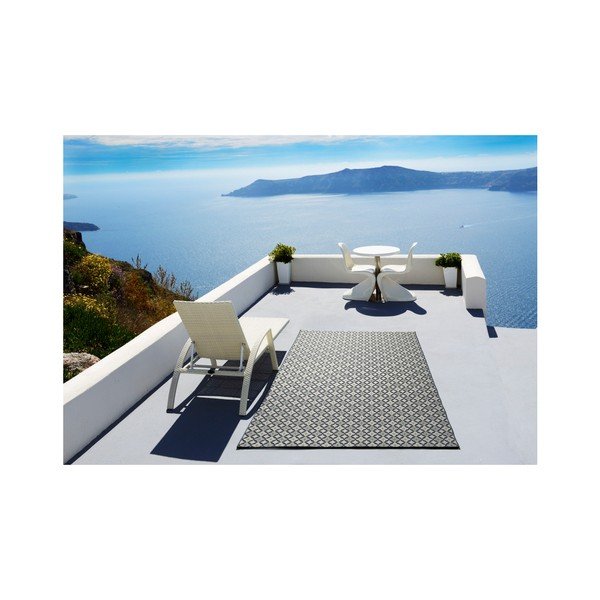 Modro-biely koberec Universal Slate, 80 × 150 cm-image-2