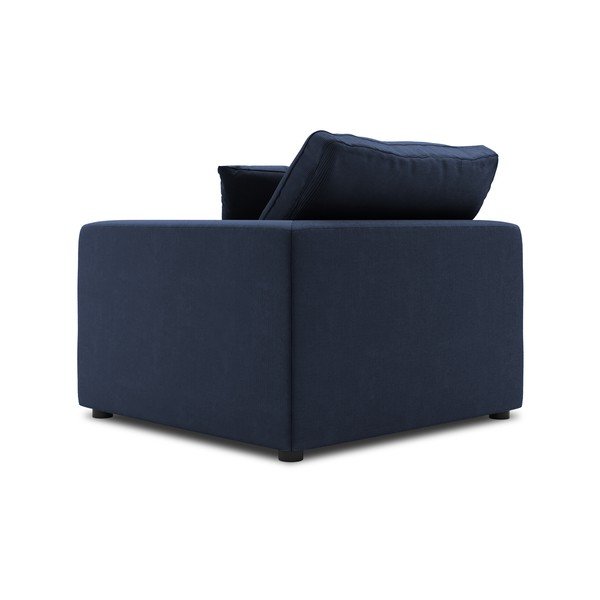Tmavomodrá rohová časť modulárnej menčestrovej pohovky Windsor & Co Sofas Galaxy, pravý roh-image-3