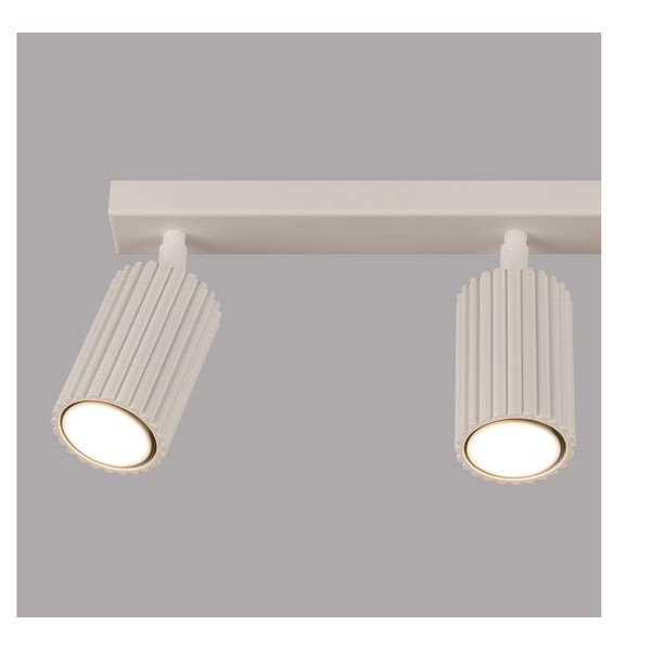 Krémovobiele bodové svietidlo 6,5x45 cm Gleam – Sollux-image-1