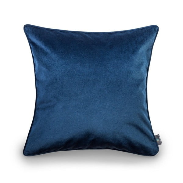 Modrá obliečka na vankúš WeLoveBeds Royal, 50 × 50 cm