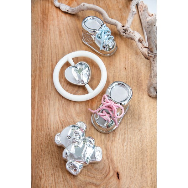 Kovová škatuľka na prvý zúbok 6x4x4 cm Shoe – Zilverstad-image-2