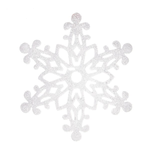 Vianočná dekorácia InArt Snow, priemer 25 cm